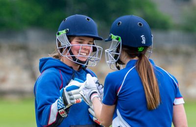 Players girls cricket match sport